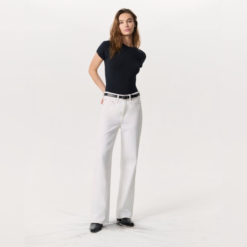 rag & bone White Women's Jeans